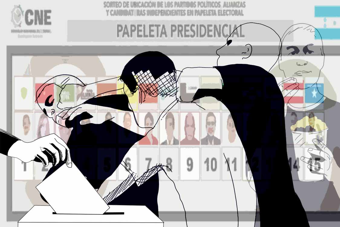 Nasry Asfura, Salvador Nasralla y  Xiomara Castro aparecen como favoritos en la intención de votos, según diferentes sondeos en los que no hay transparencia acerca de quién los financia.