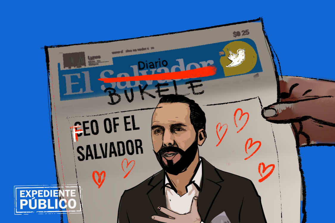 Diario El Salvador Nayib Bukele Expediente Público fake news desinformación