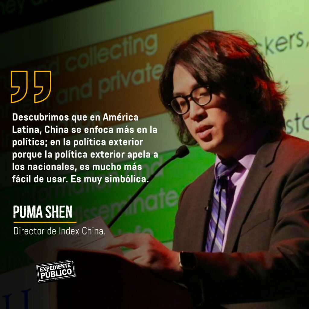 Puma Shen, director de Índice de China: “Pekín aprovecha corrupción política en América Latina”