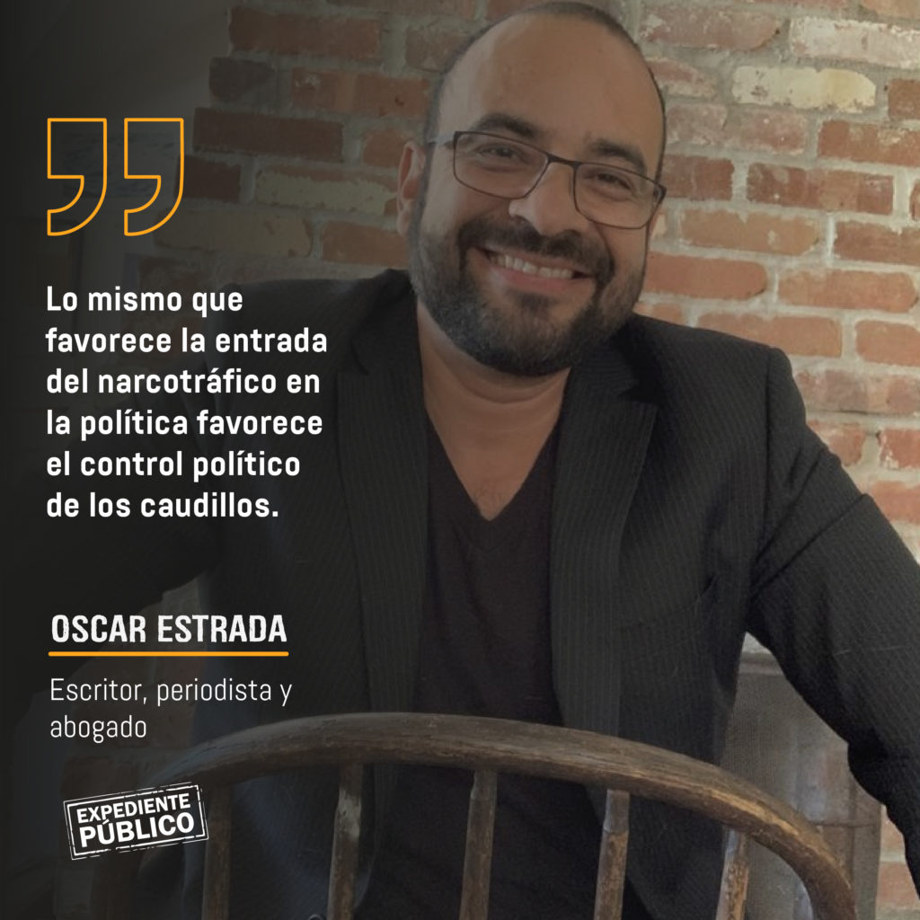 Óscar Estrada, autor de Tierra de Narcos en Honduras