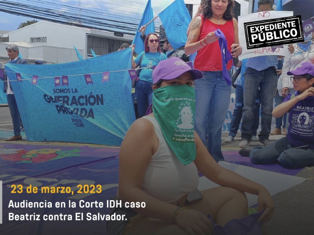 Grupos en contra del aborto también permanecieron afueras de la sede de la Corte IDH, en San José, durante las audiencias en el caso Beatriz contra El Salvador.