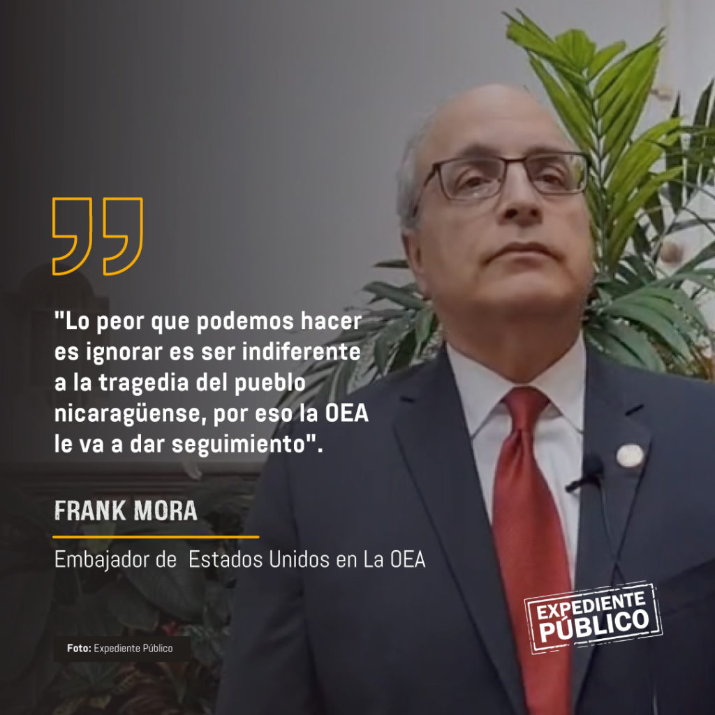 Embajador Francisco Mora: EEUU sigue de cerca presencia rusa, china e iraní en Nicaragua 