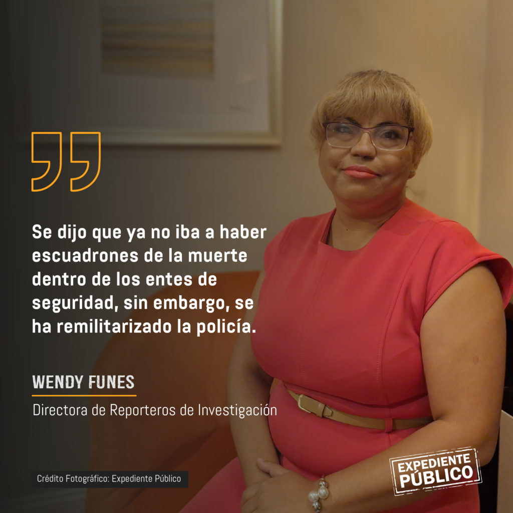 Xiomara Castro imita políticas de Juan Orlando Hernández: Wendy Funes, directora de Reporteros de Investigación 