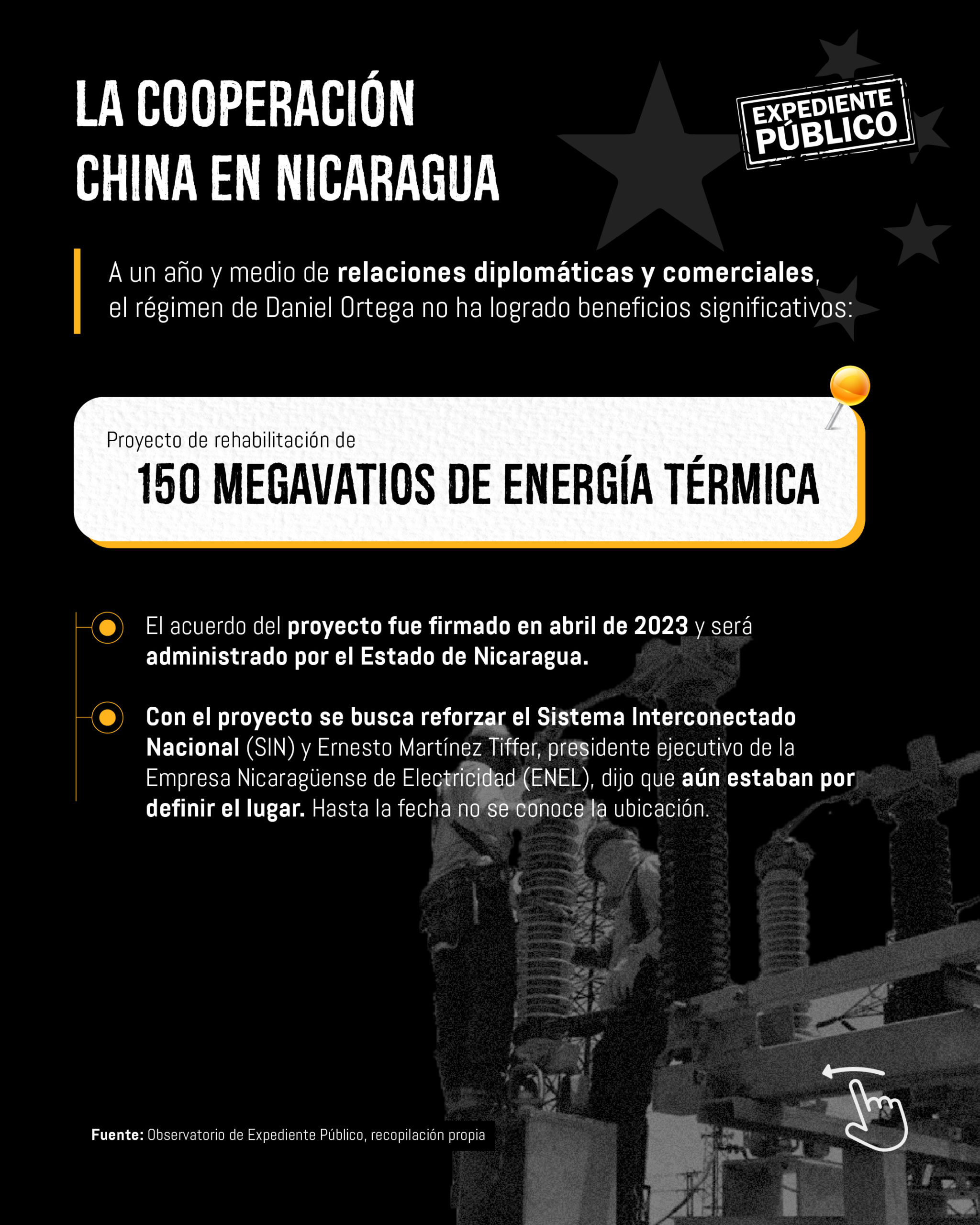 Ortega repite con China el “colonialismo” que tanto critica ante sus fanáticos