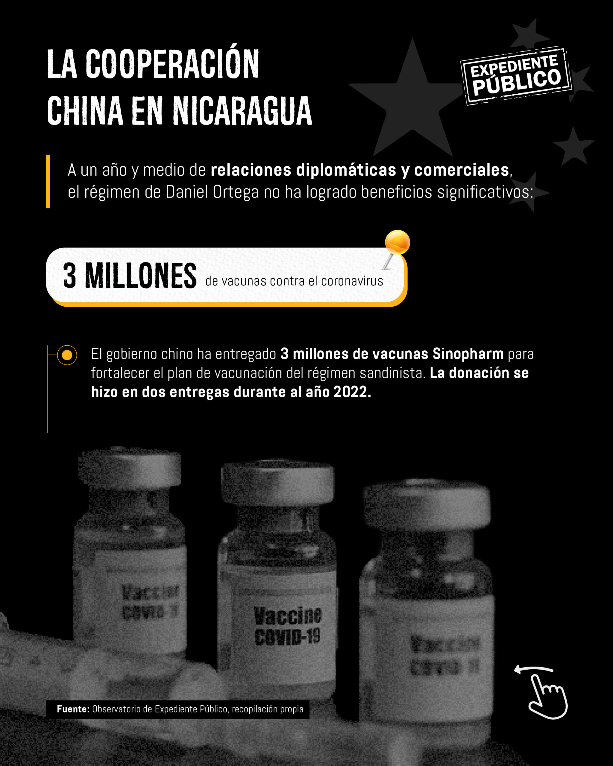 Ortega repite con China el “colonialismo” que tanto critica ante sus fanáticos