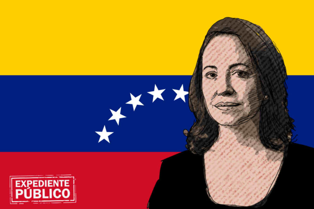 Opositora María Corina Machado desafía a Nicolas Maduro y el veto de su candidatura  