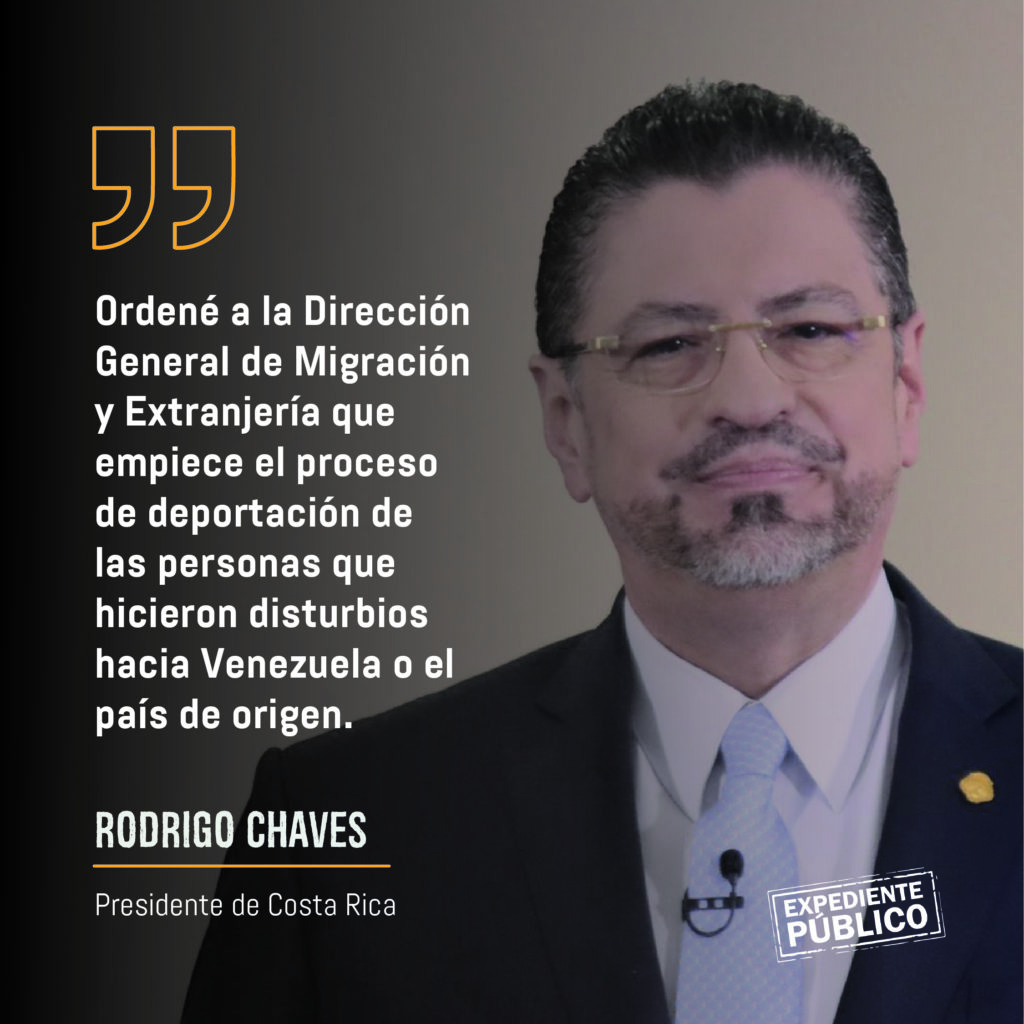 Presidente Rodrigo Chaves declara “emergencia nacional” por crisis migratoria en Costa Rica