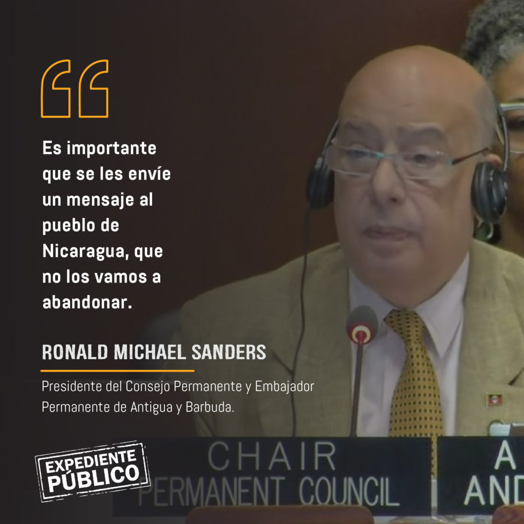 OEA advierte a Daniel Ortega que seguirá vigilando sus crímenes en Nicaragua  