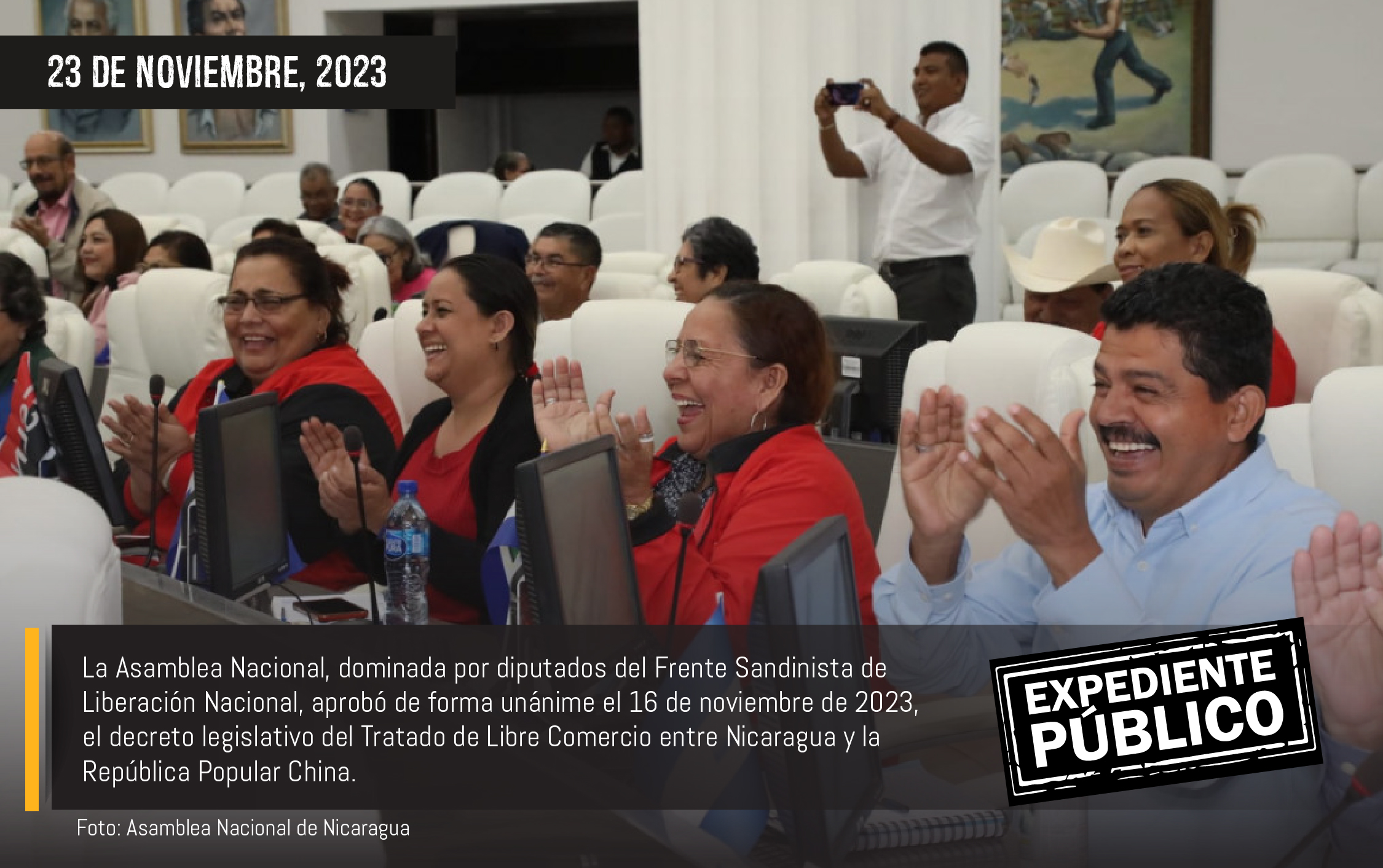 Ortega vende en TLC con China zona económica especial del "canal interoceánico”