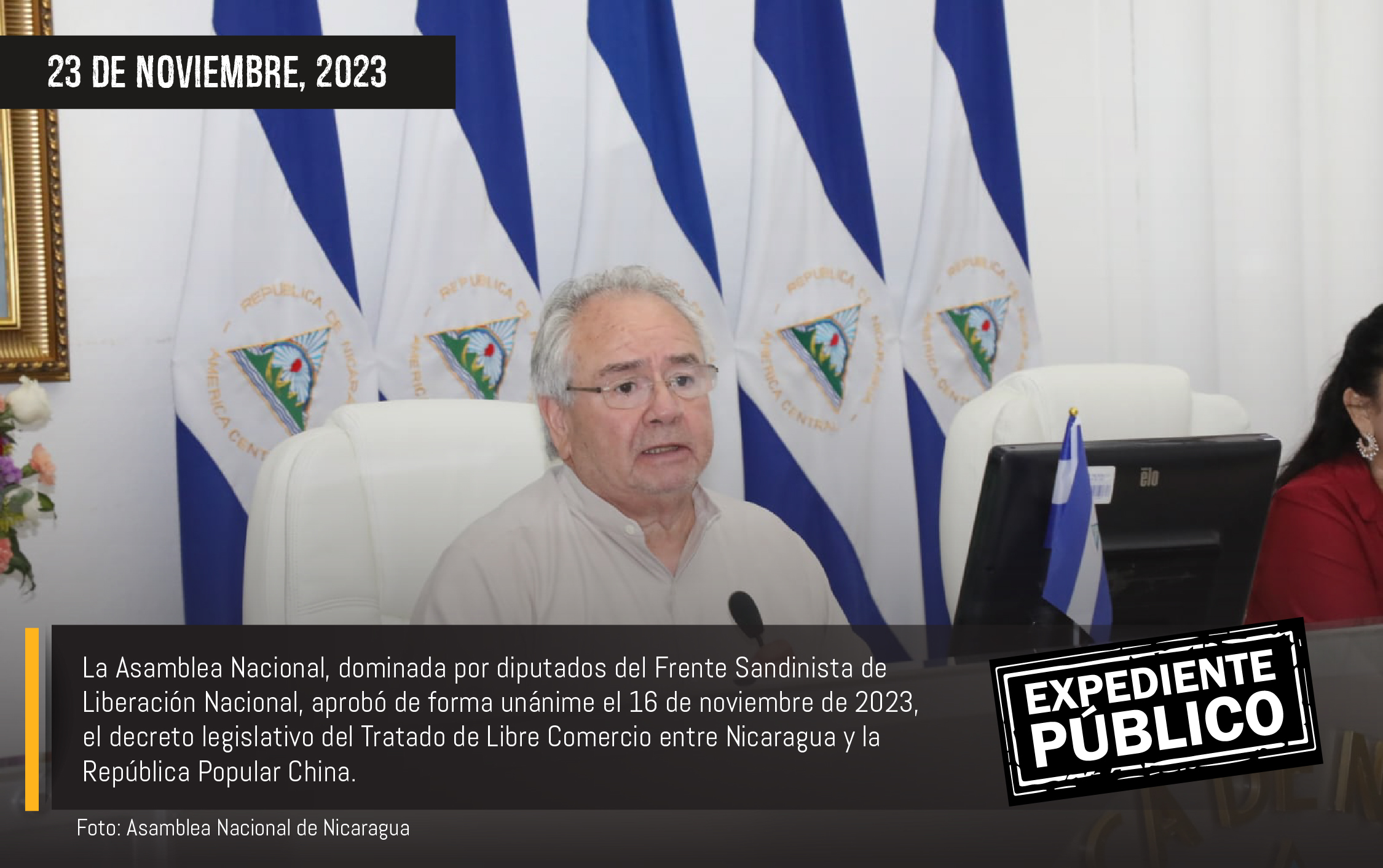 Ortega vende en TLC con China zona económica especial del "canal interoceánico”