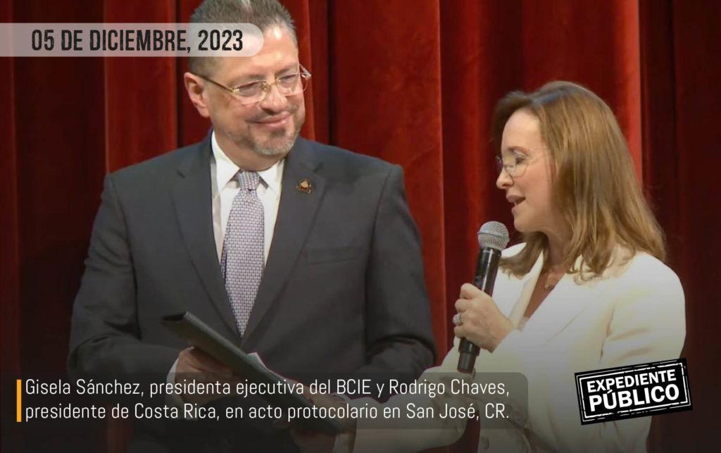 Gisela Sánchez asume presidencia del BCIE en medio de escándalo sobre fondos a Costa Rica