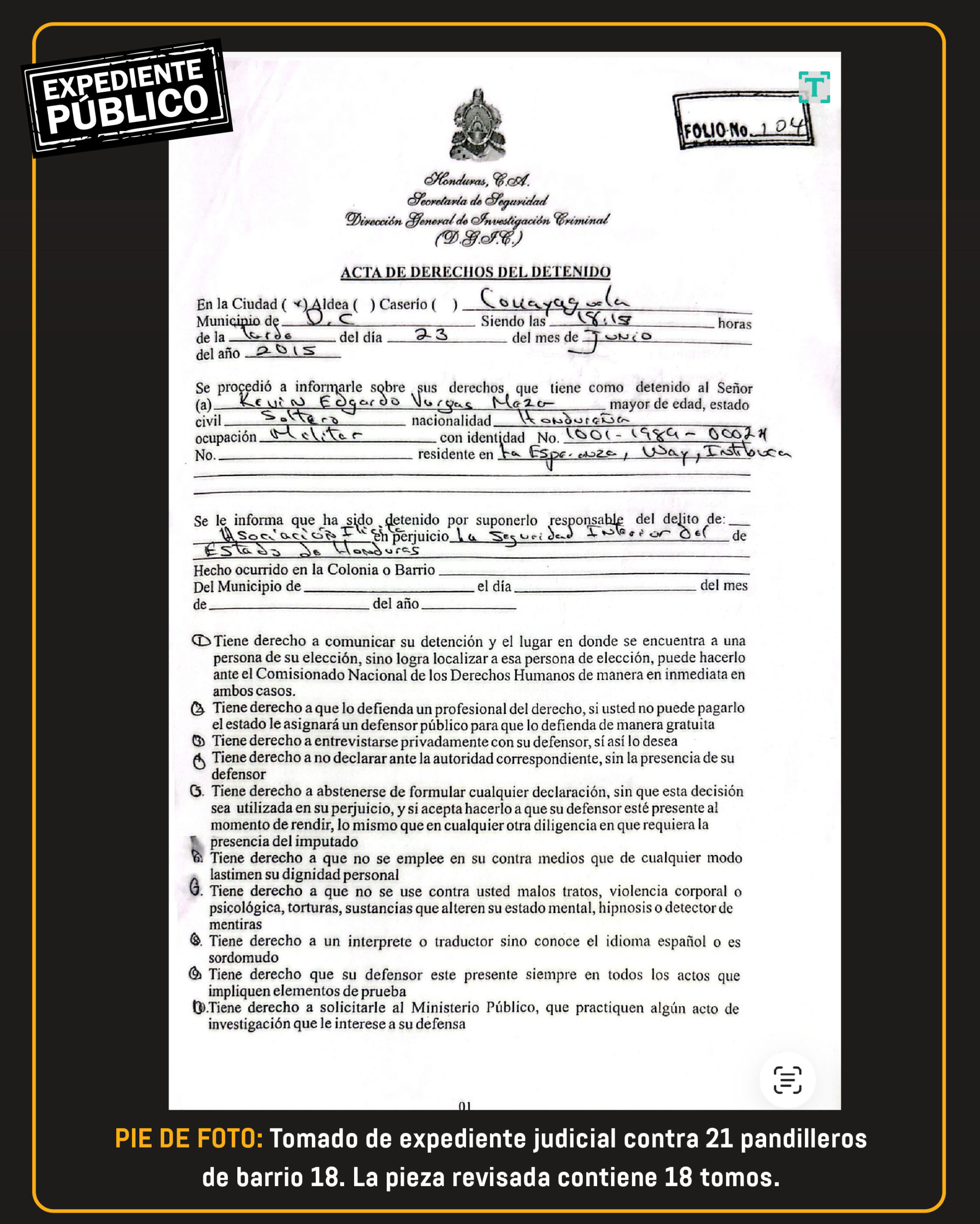 Los narcomilitares nunca se fueron de Honduras 
