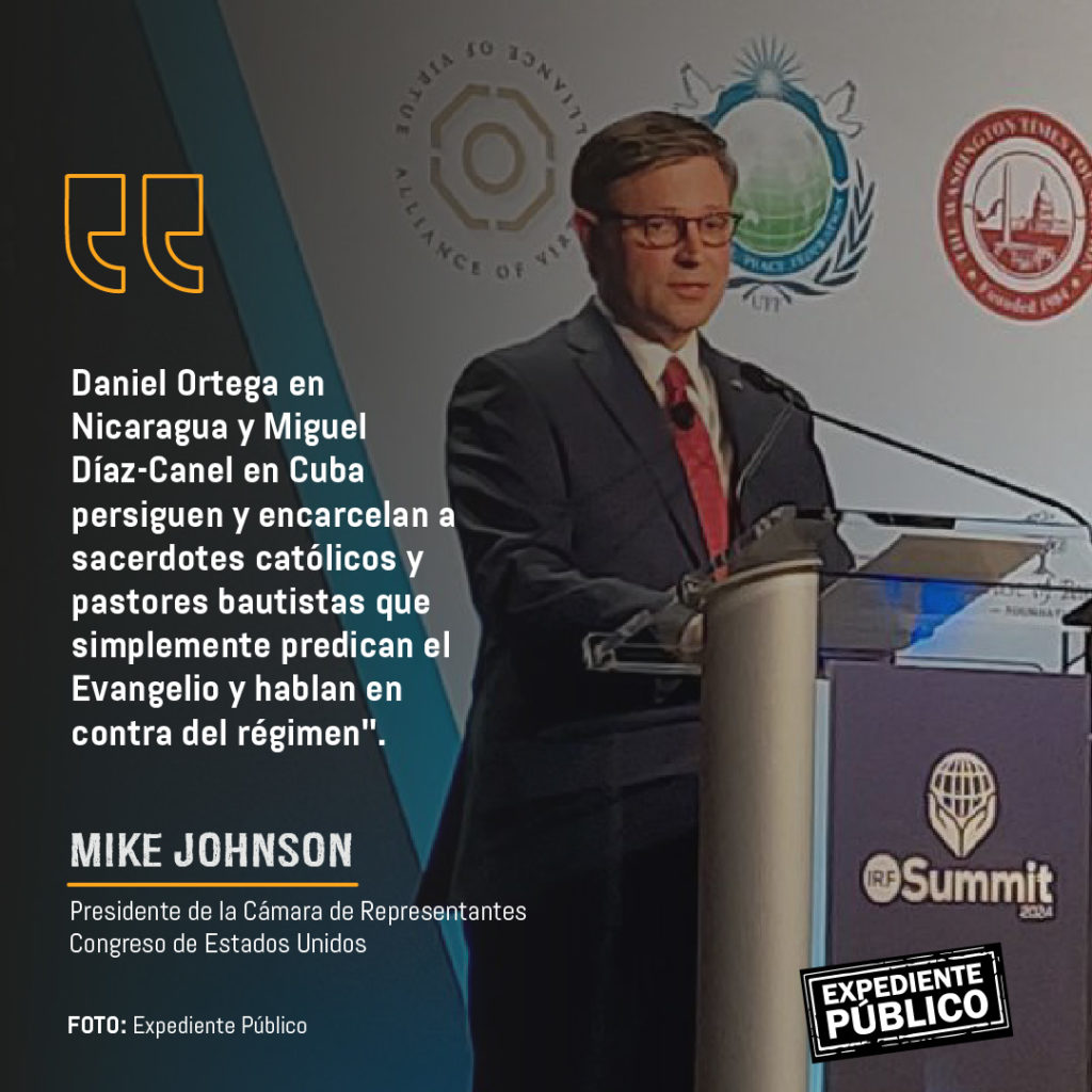 Persecución contra la Iglesia en Nicaragua hace eco en Cumbre sobre la Libertad Religiosa