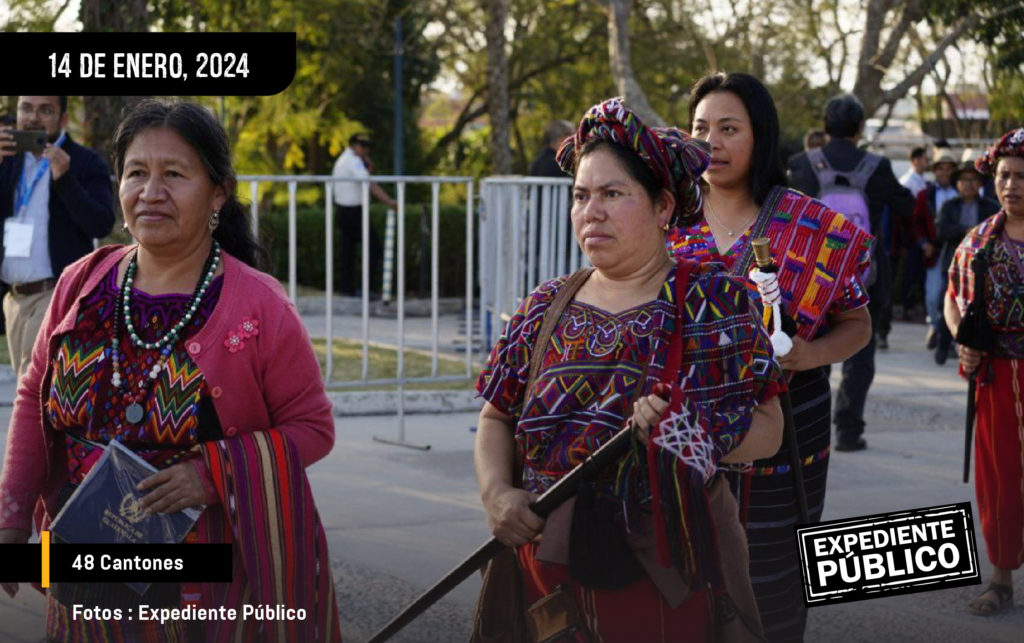 Movimiento Indígena de Guatemala agrupados en los 48 cantones