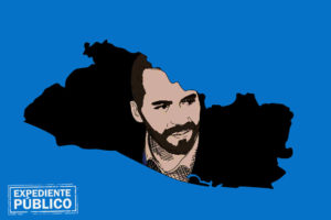 El presidente Nayib Bukele vota en las elecciones de El Salvador