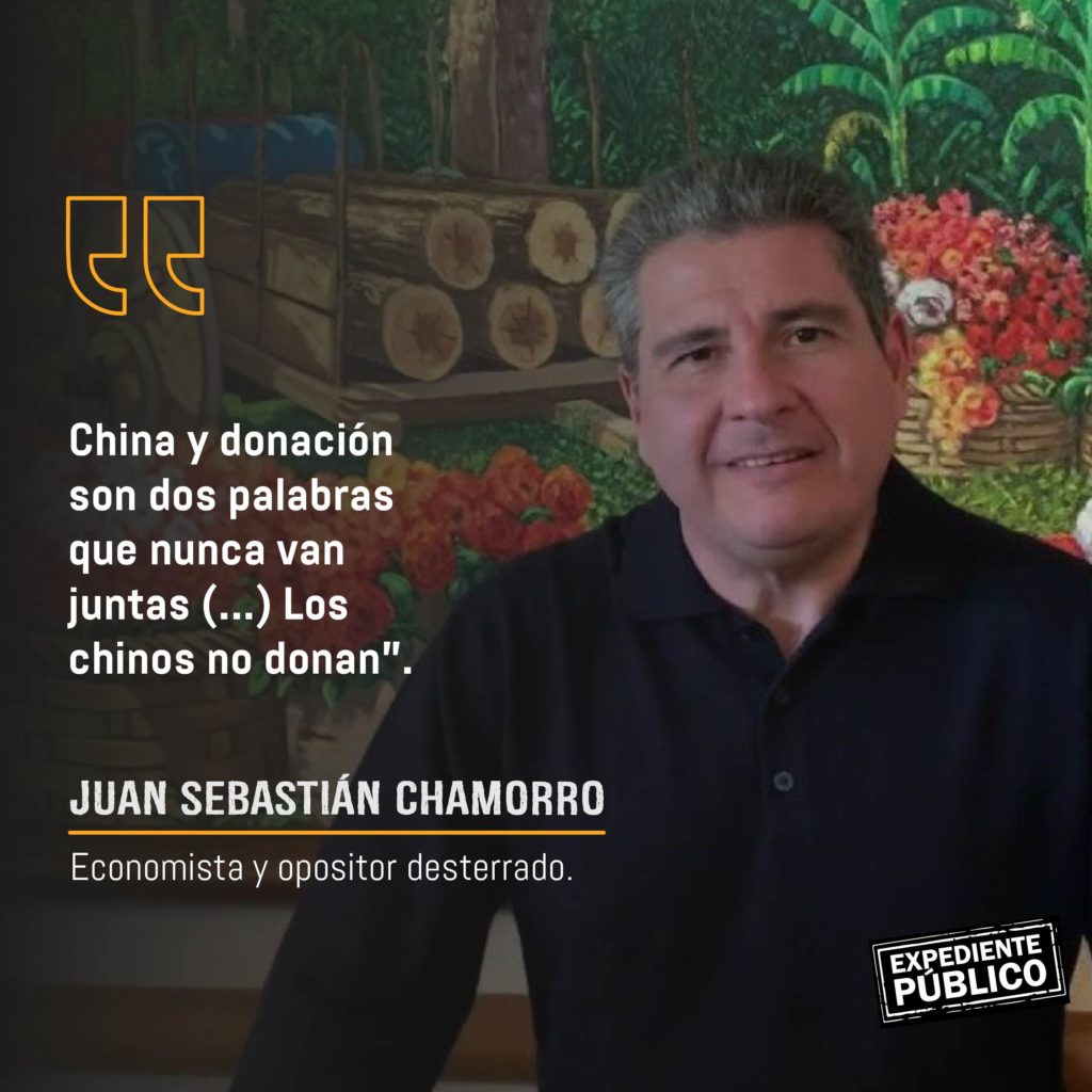 China solo ofrece deuda al régimen de Ortega