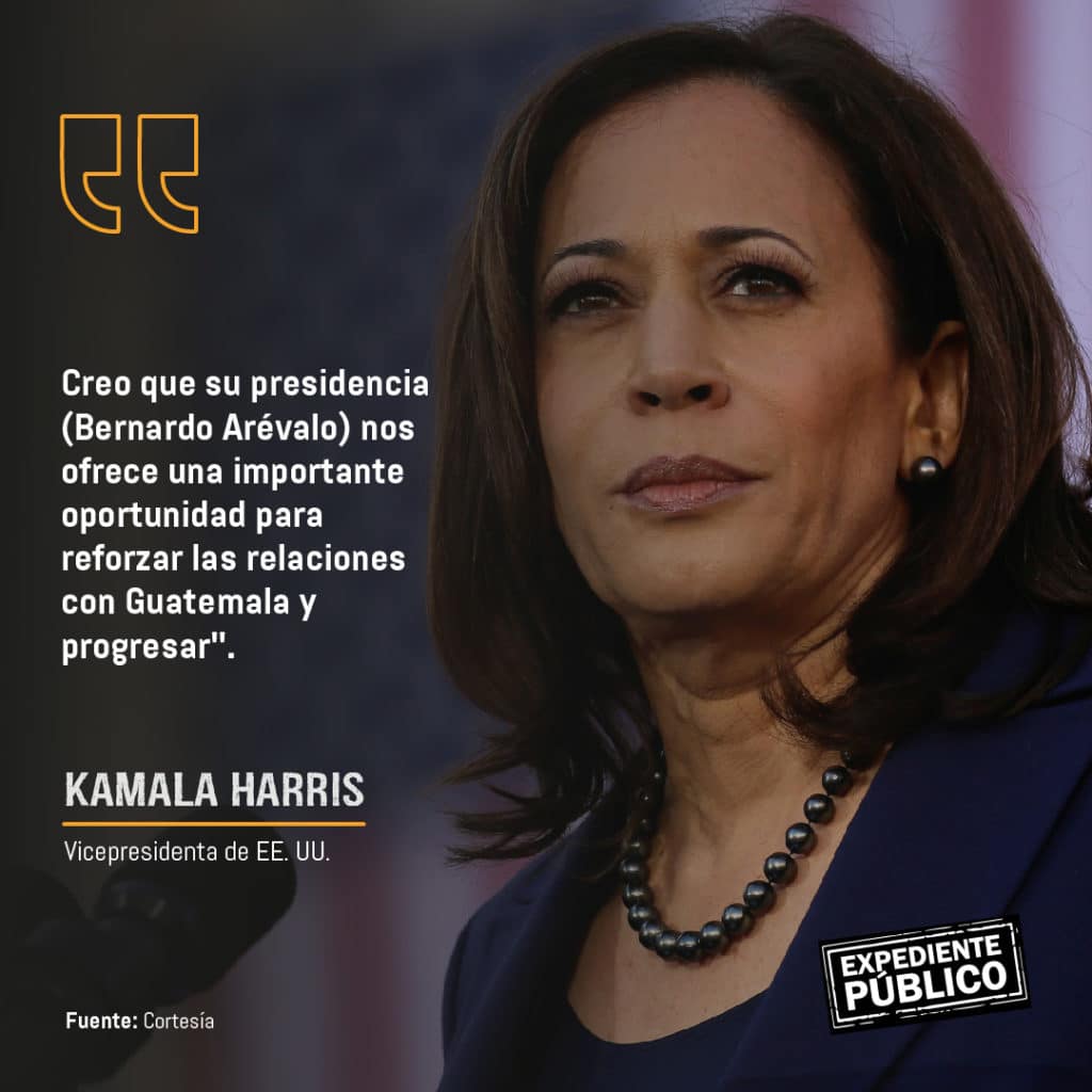 Migración e inversiones en el centro del diálogo de Kamala Harris y Bernardo Arévalo 