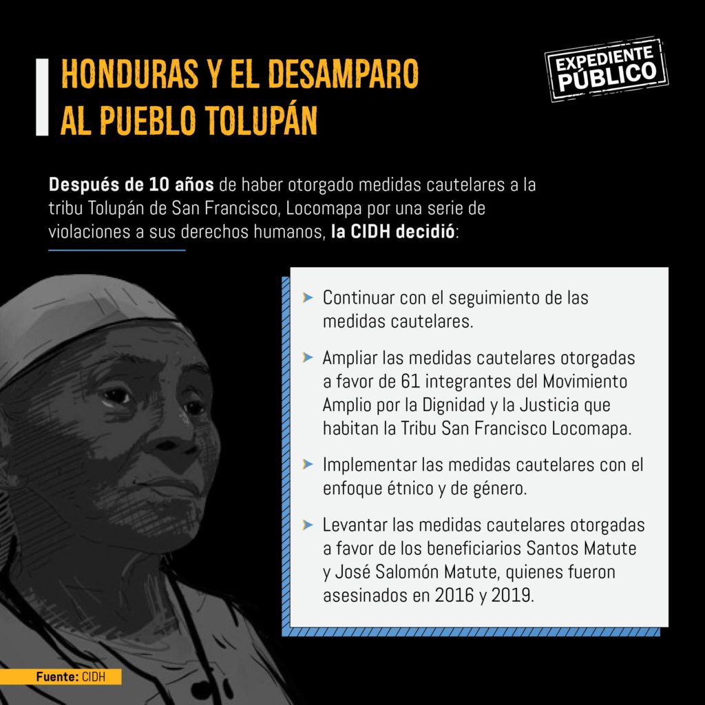 Desamparo del Gobierno de Honduras a pueblo indígena Tolupán