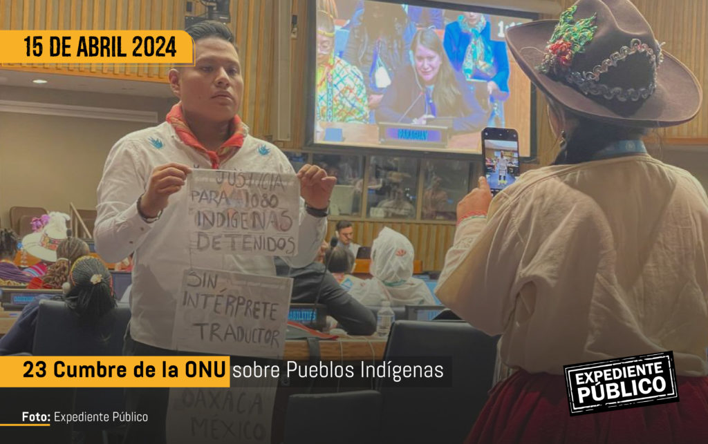 Pueblos indígenas acuden a Cumbre de Naciones Unidas pensando en relevo generacional