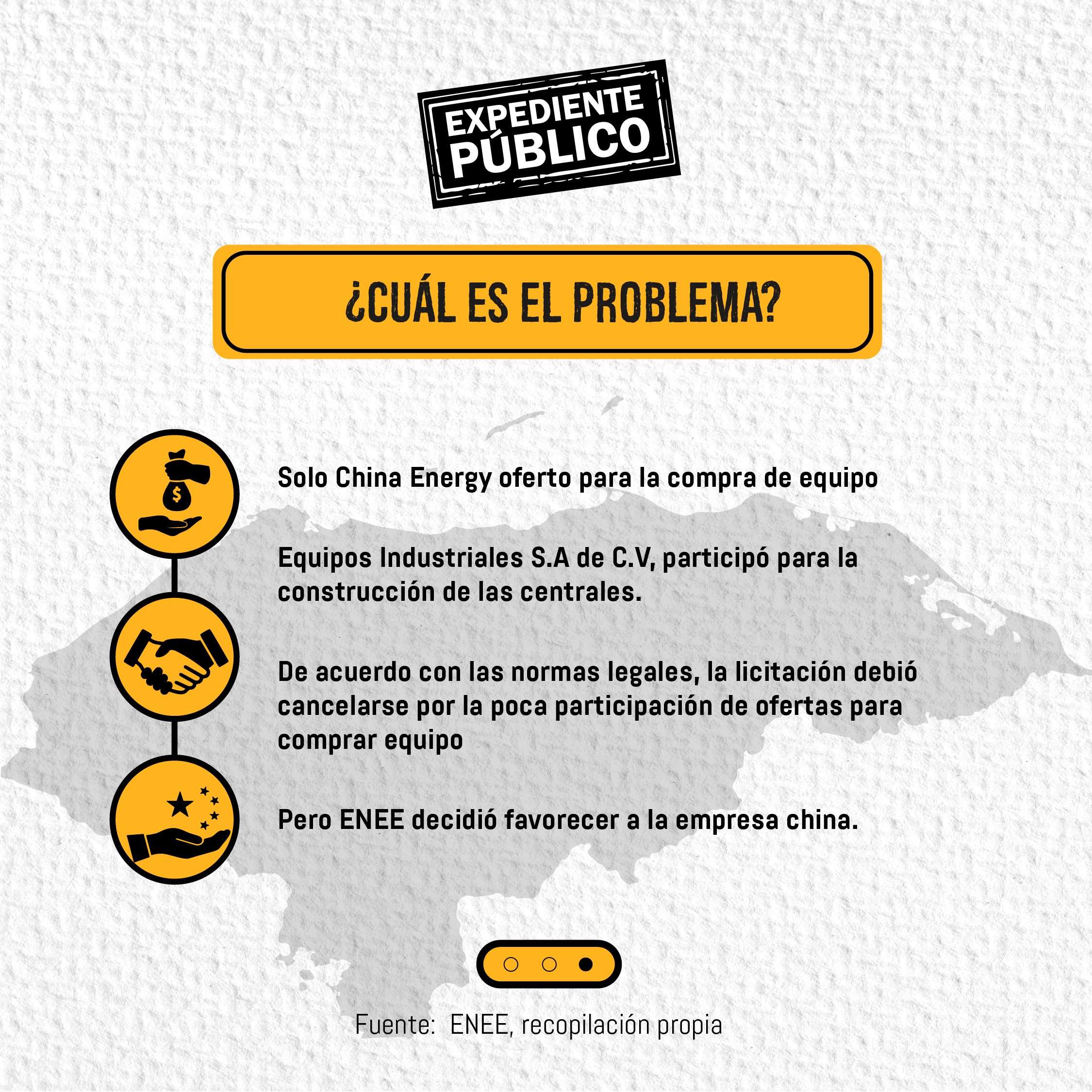 China Energy ganó licitación sin competidores en Honduras