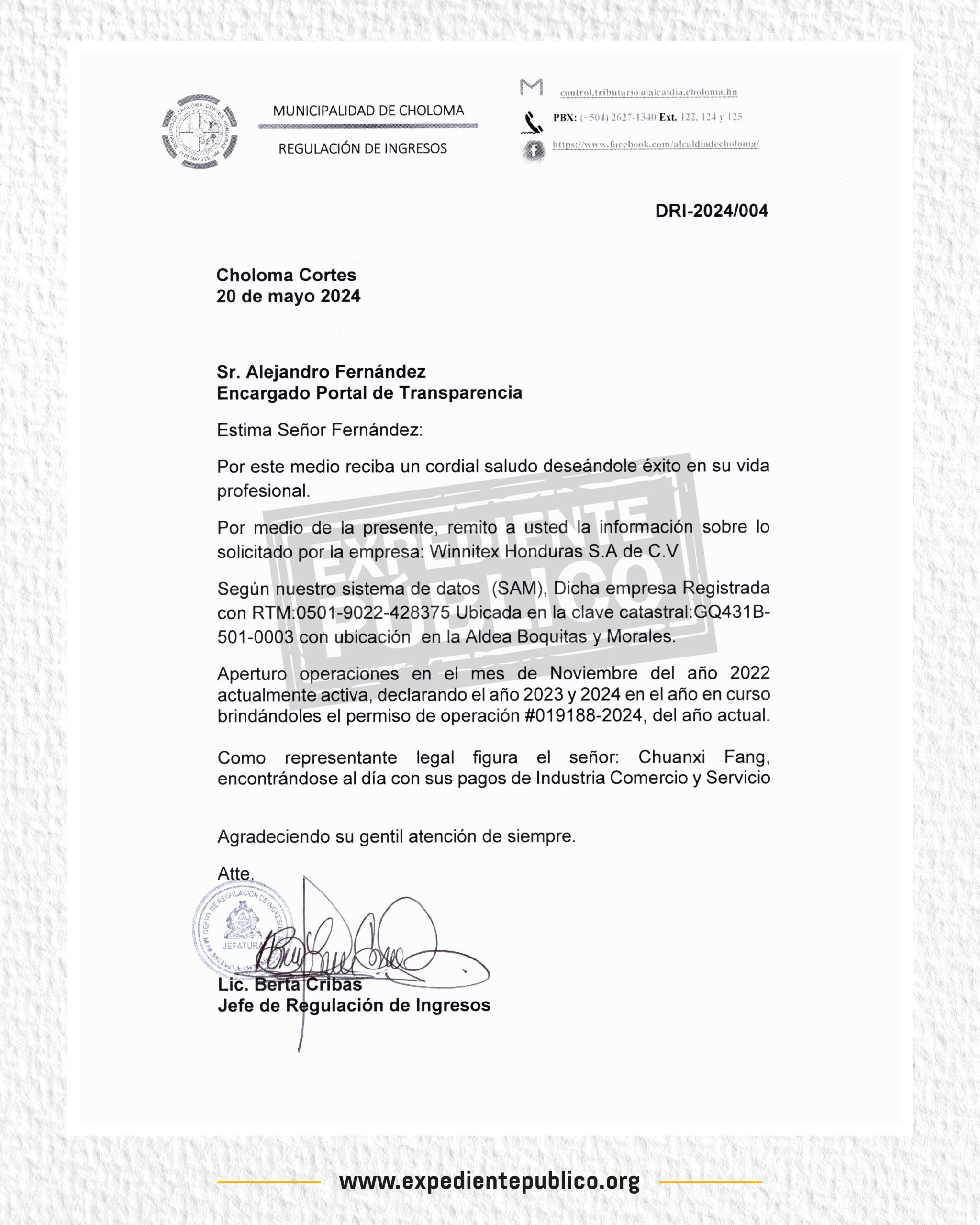 Empresa acusada internacionalmente de utilizar trabajo forzado se instala en Honduras