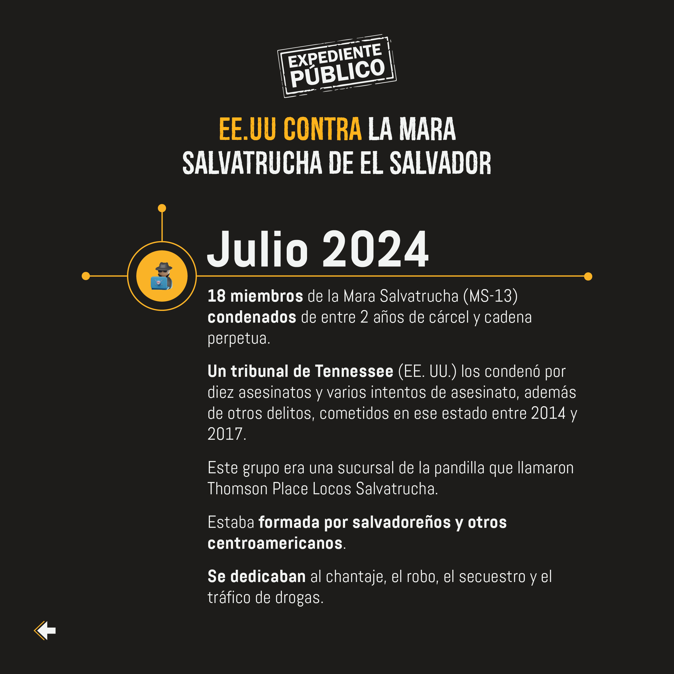 ¿Dónde están los jefes de la mara Salvatrucha?