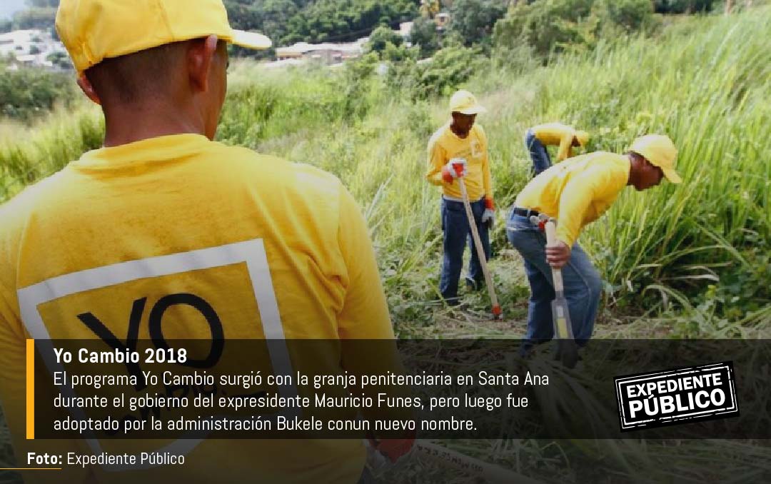 Bukele recicla programa de trabajo de reos ante críticas por hacinamiento carcelario