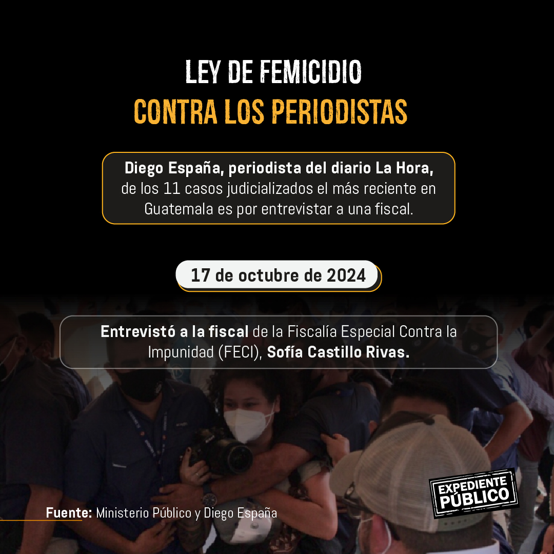 Un año de juicios y exilio para periodistas en Guatemala