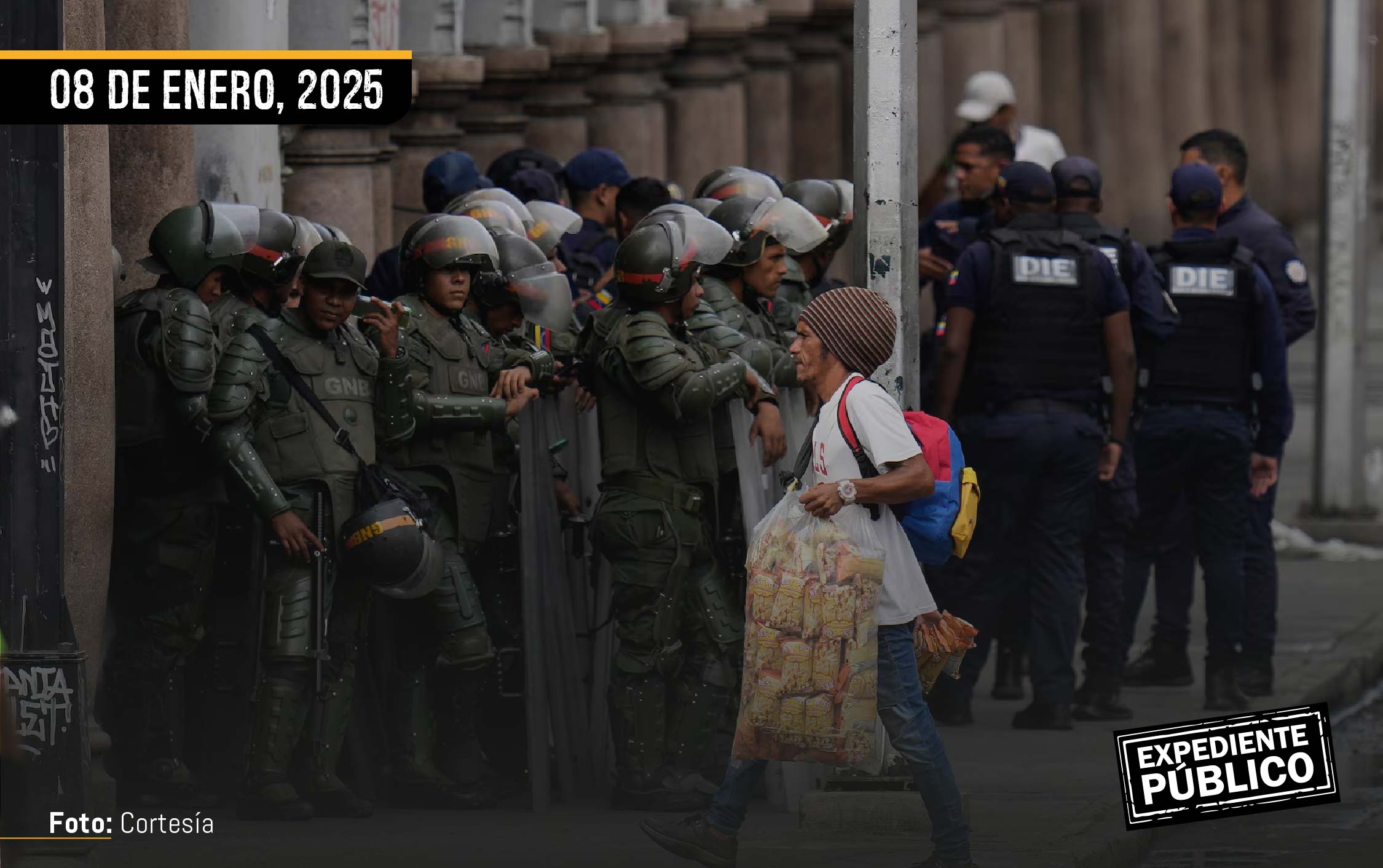 Aumenta tensión ante toma posesión en Venezuela