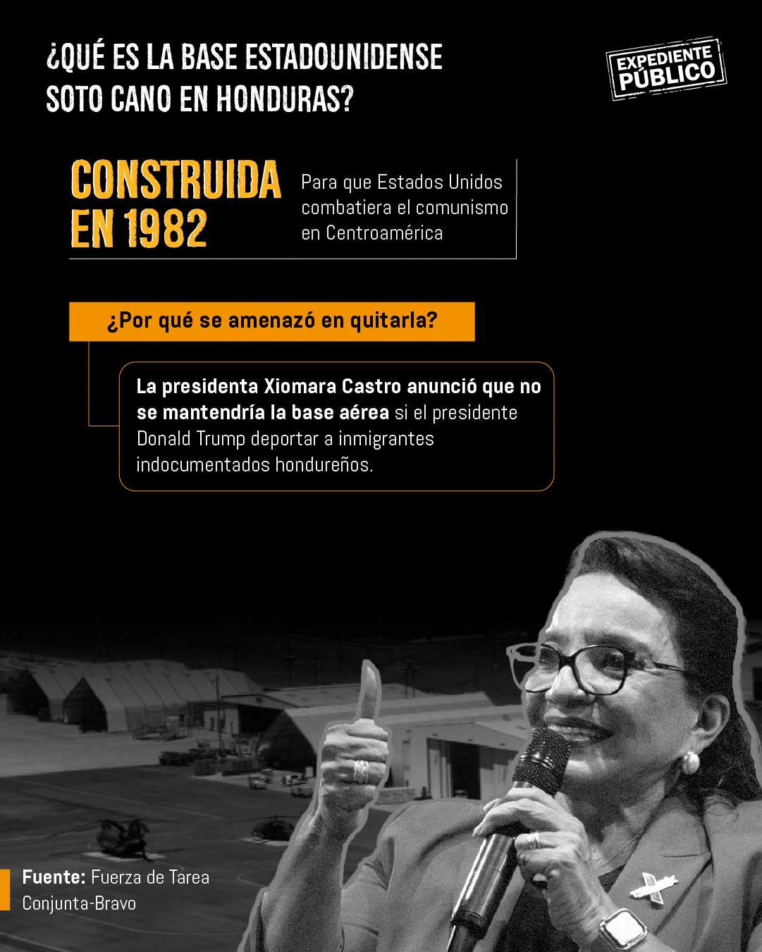 Palmerola, la base militar de EE. UU. que Xiomara Castro amenaza con cerrar