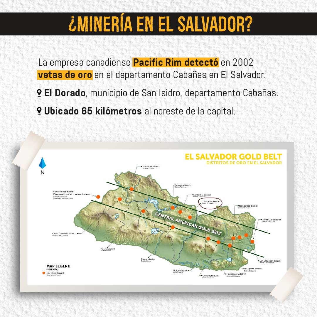 Chinos, peruanos y norteamericano en confuso póker por oro salvadoreño 