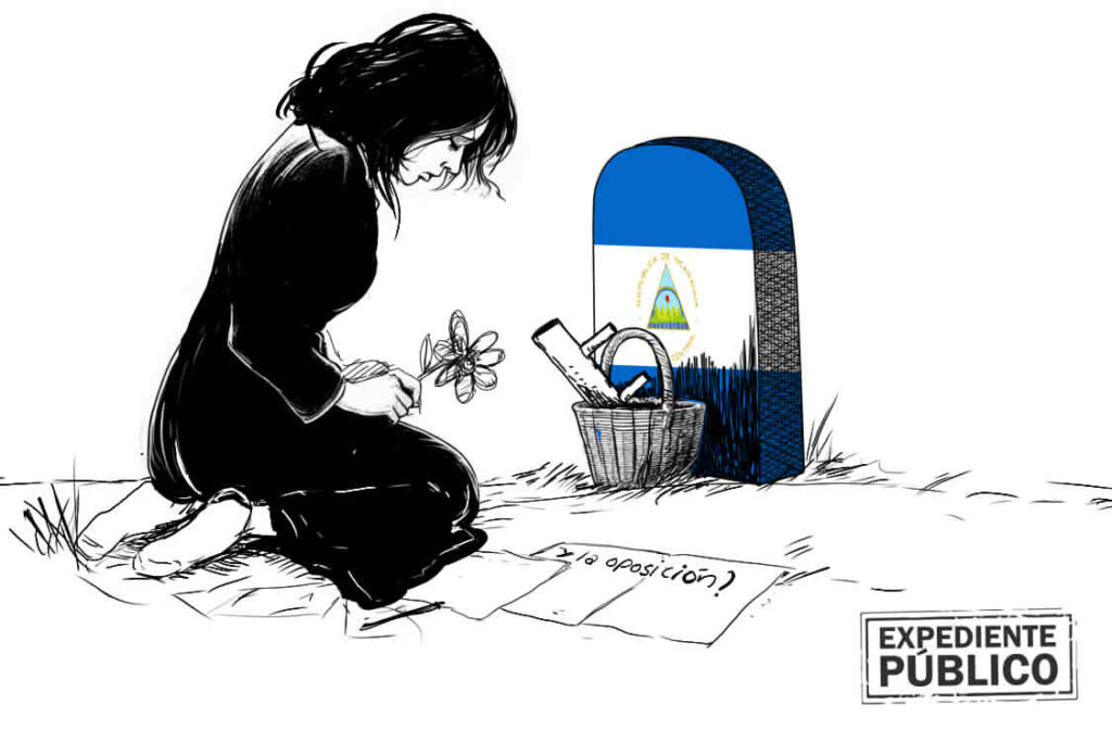 Siete años de abril y exiliados de Nicaragua conmemoran divididos
