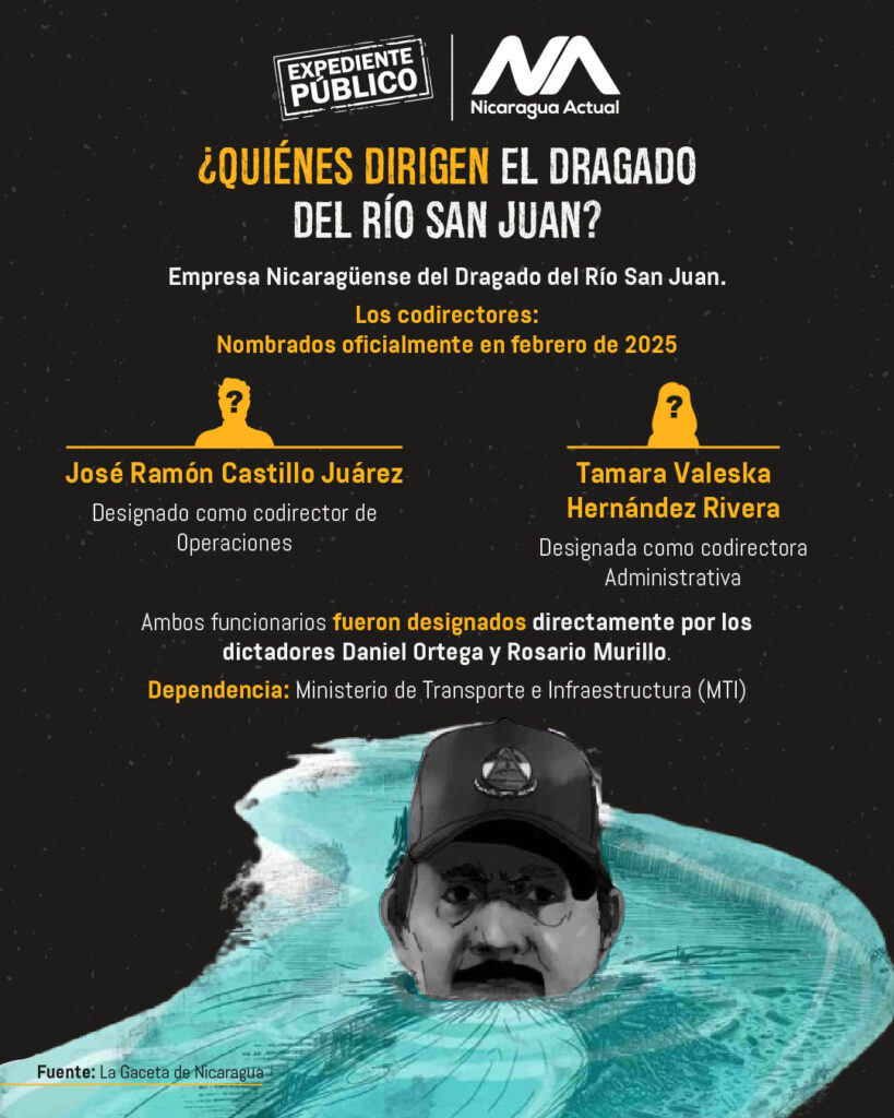 El río San Juan dragado sin control