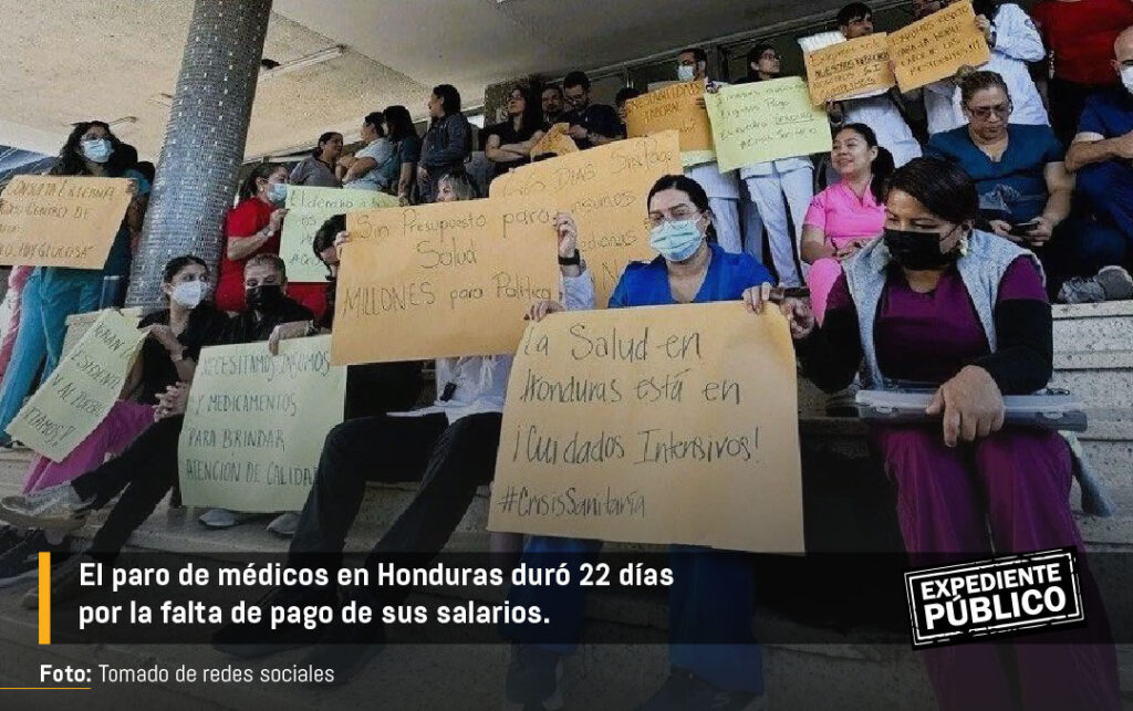 Crisis entre médicos y Gobierno golpea a población de Honduras