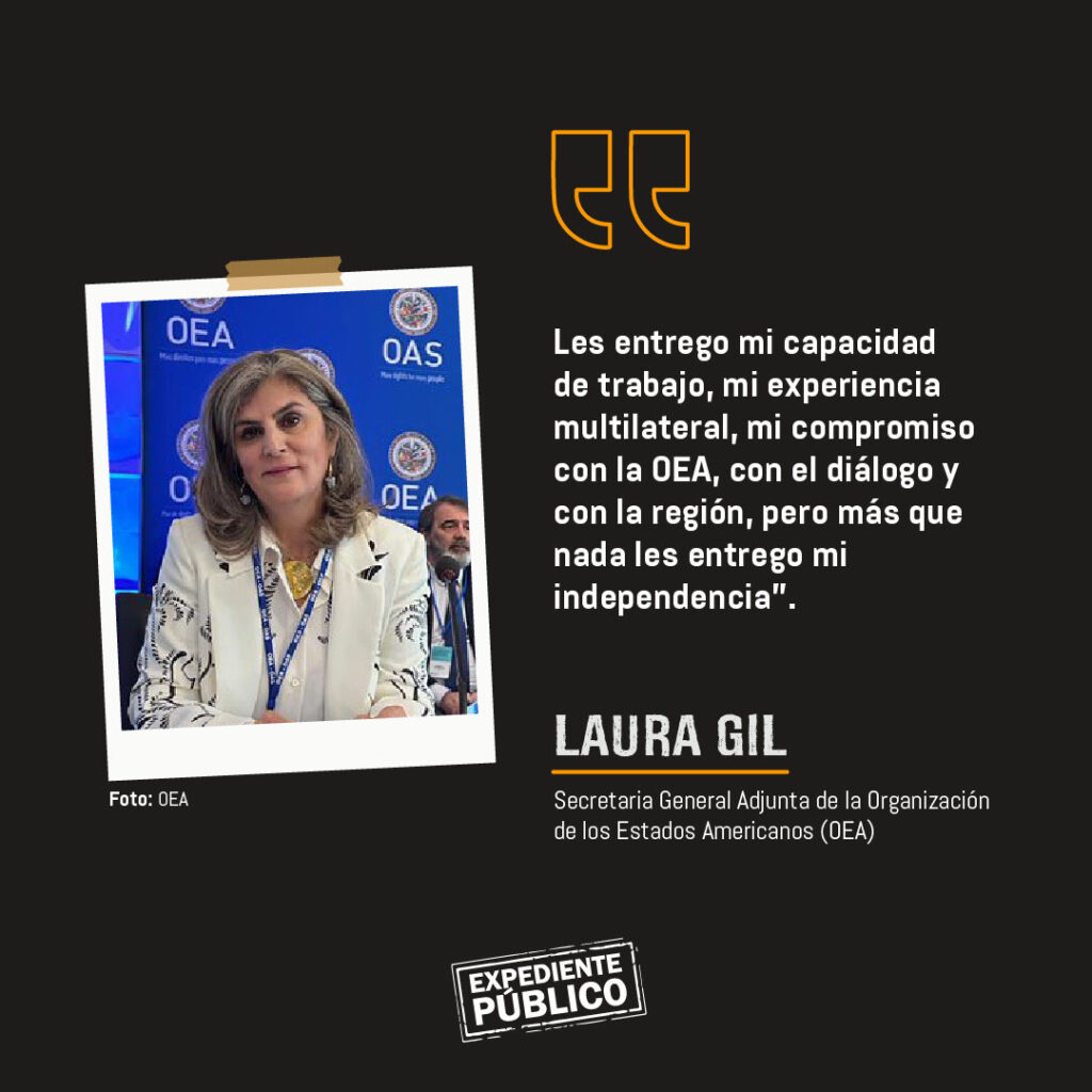 Colombiana Laura Gil electa como primera Secretaria General Adjunta de la OEA