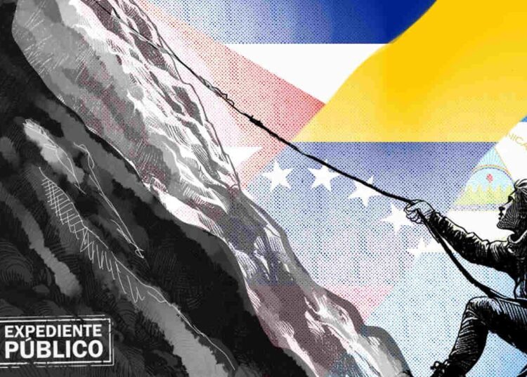 Exiliadas de Nicaragua, Cuba y Venezuela claman unidad contra regímenes