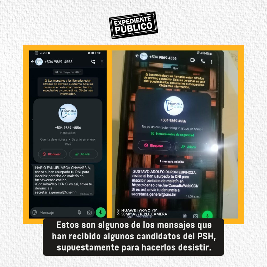 Partido Salvador de Honduras denuncia exclusión amañada