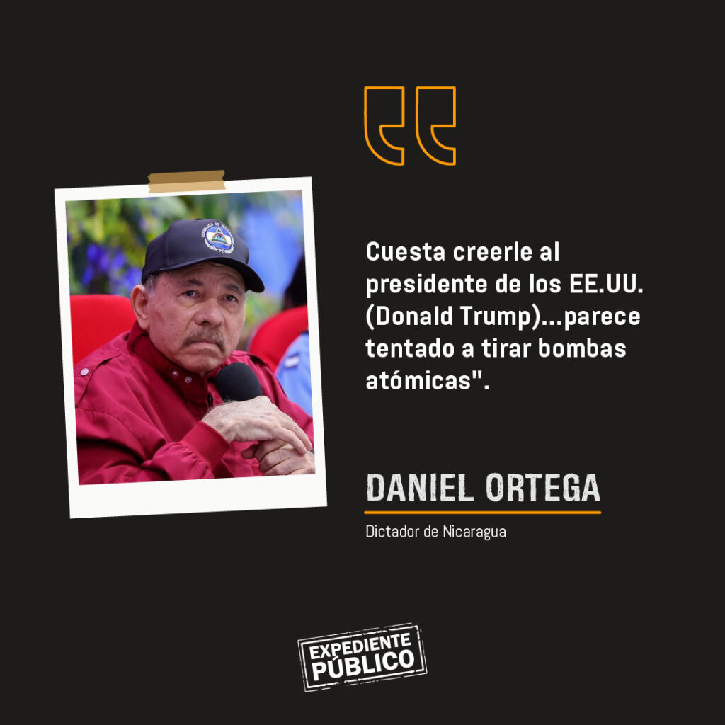 Daniel Ortega reafirma alianza con Irán y reta a Estados Unidos