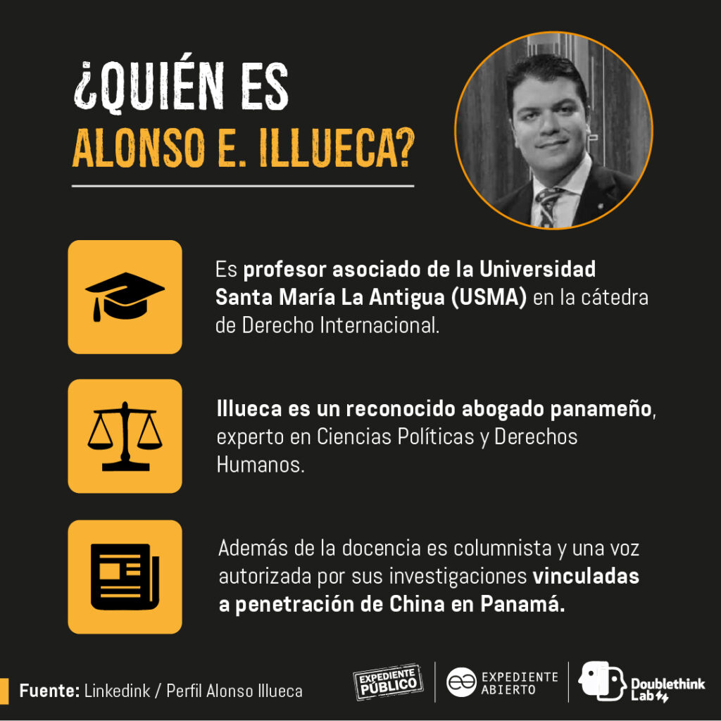 Alonso Illueca: Influencia china en Panamá va más allá del canal