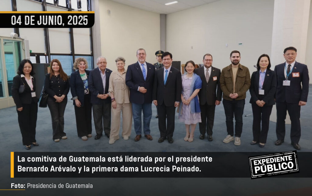 Presidente Arévalo inicia visita oficial a Taiwán