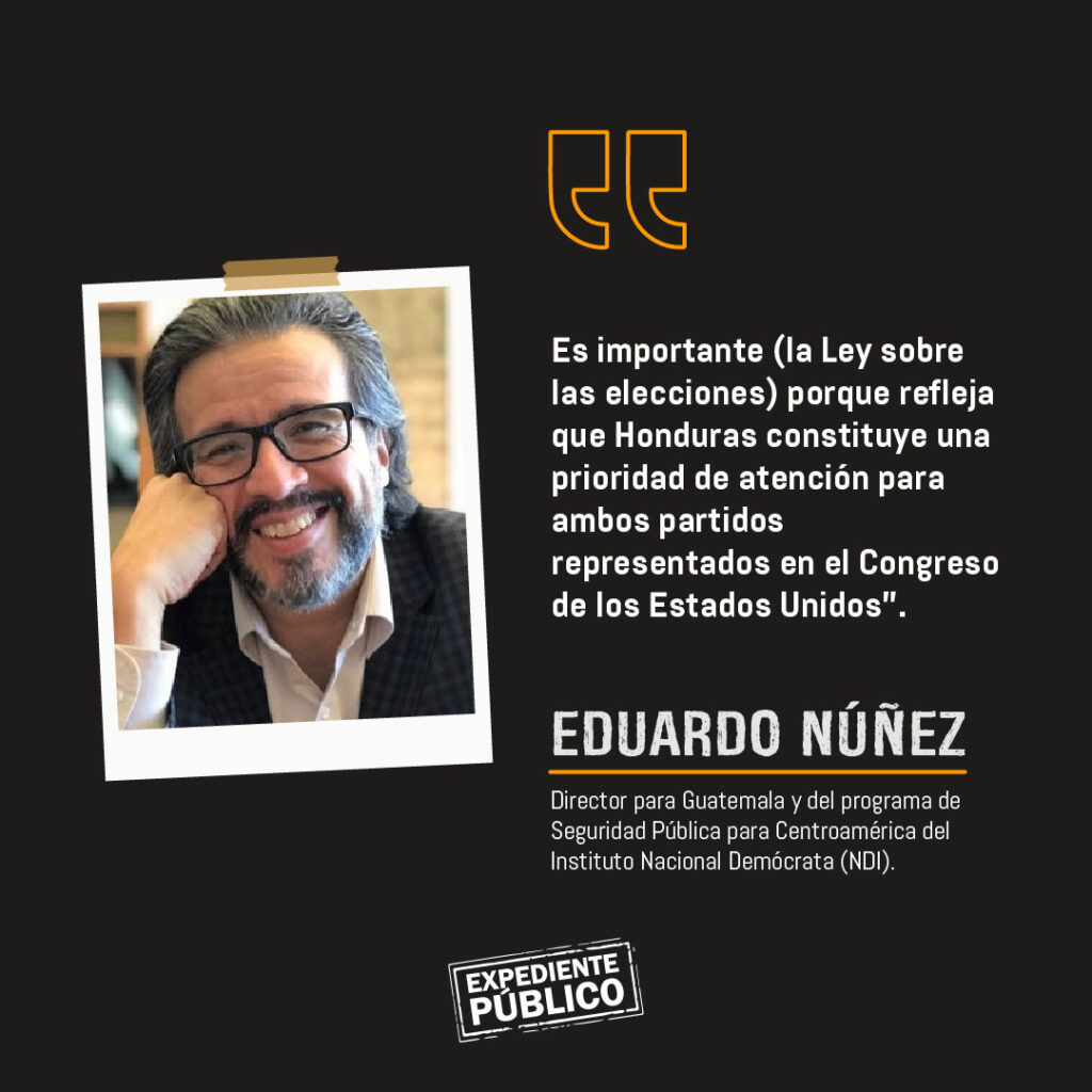 Congresistas de EE. UU. buscan monitorear las elecciones de Honduras a través de una ley