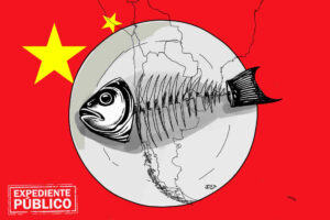 What is China’s connection to illegal fishing and environmental harm in Argentina’s South Atlantic?