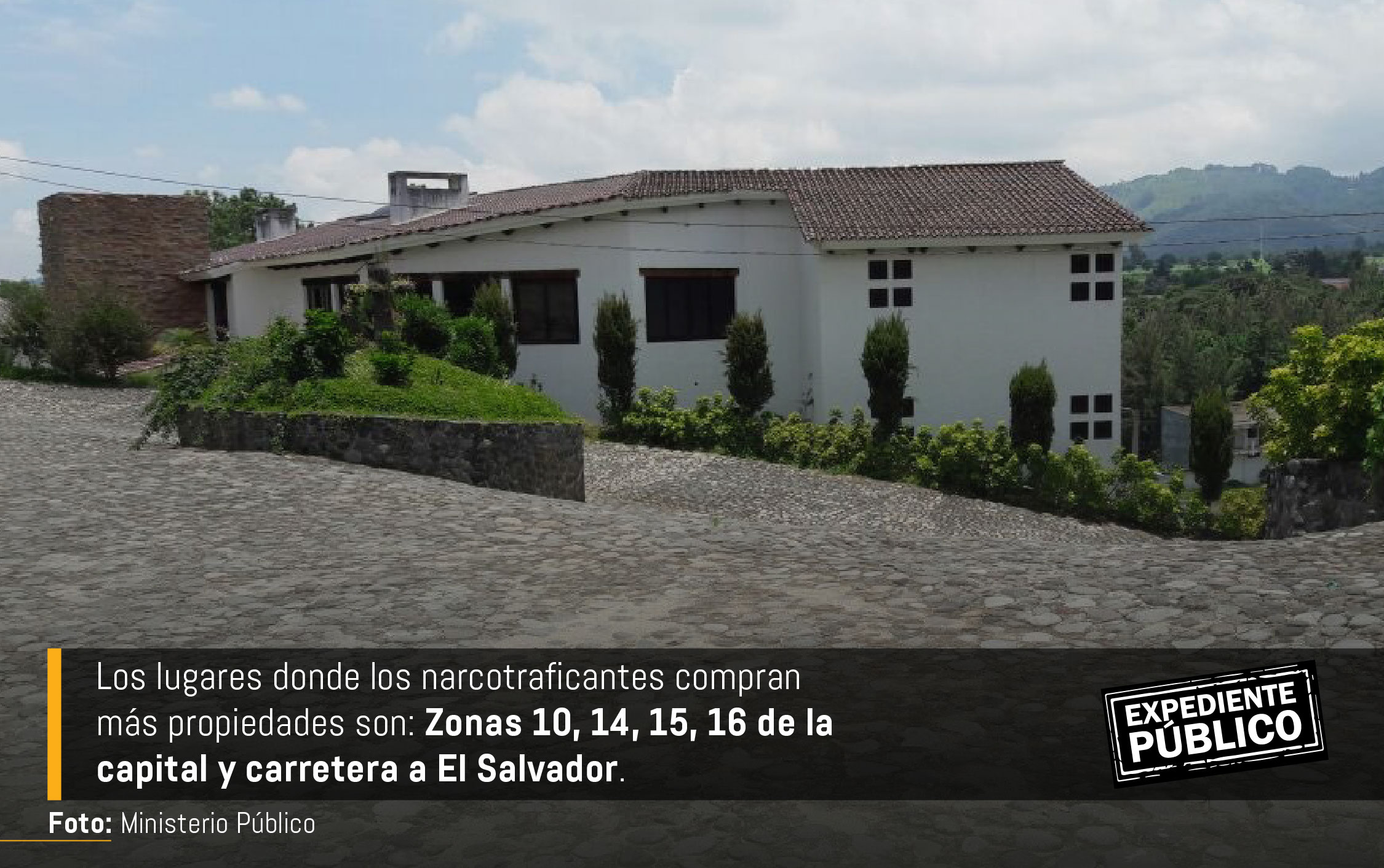 Guatemala les quitó 203 bienes a los narcos en siete meses