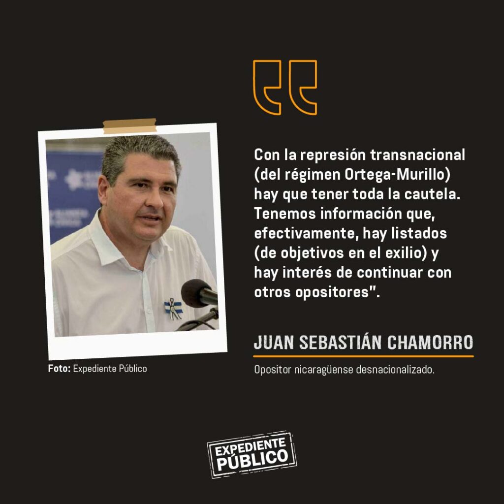 Exiliados nicaragüenses claman seguridad en países de acogida