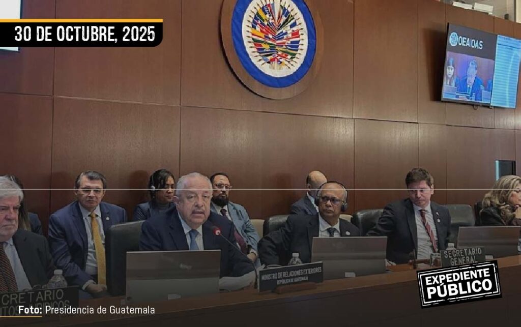 OEA pide freno al acoso judicial en Guatemala contra Bernardo Arévalo