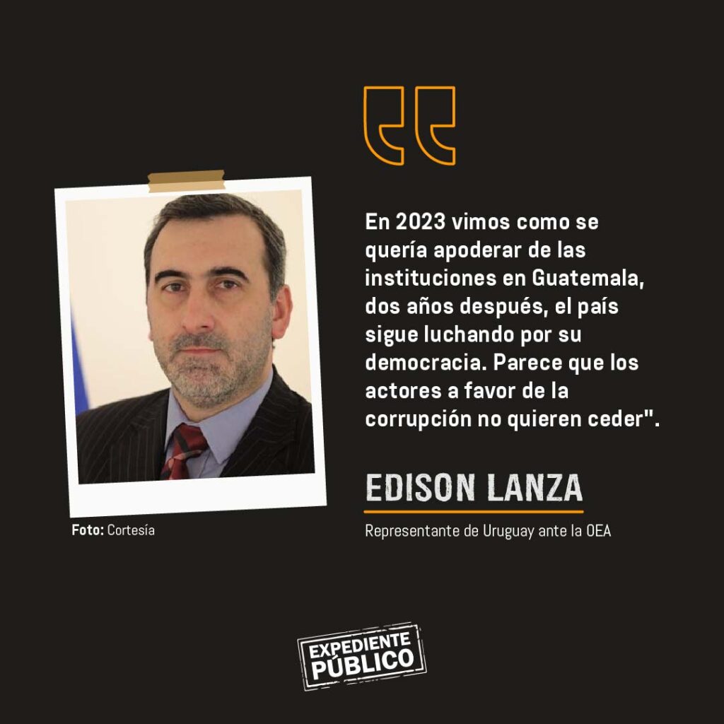 OEA pide freno al acoso judicial en Guatemala contra Bernardo Arévalo