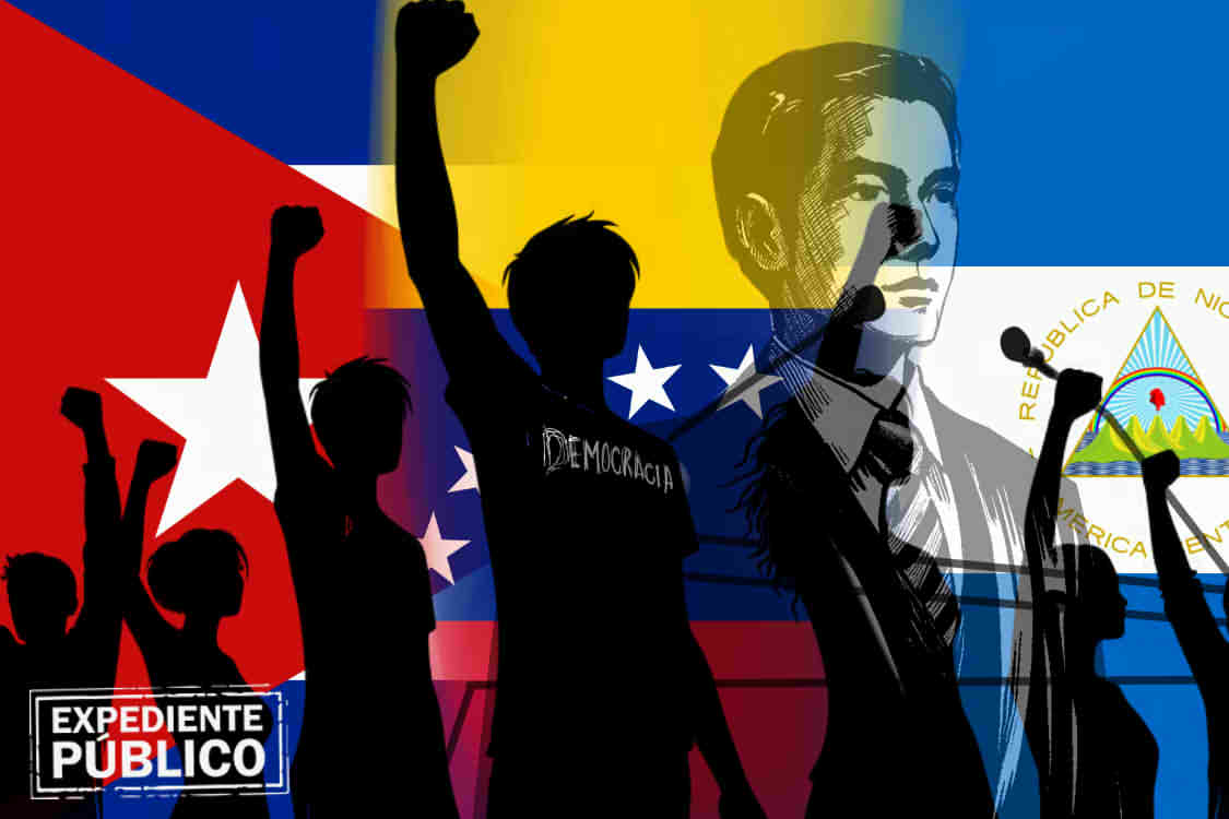 Opositores de Cuba, Venezuela y Nicaragua relatan su lucha por la democracia 