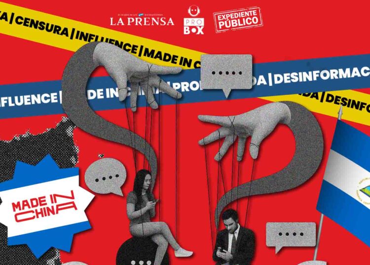 Trolls y medios estatales: la red que amplifica la narrativa de China en Nicaragua