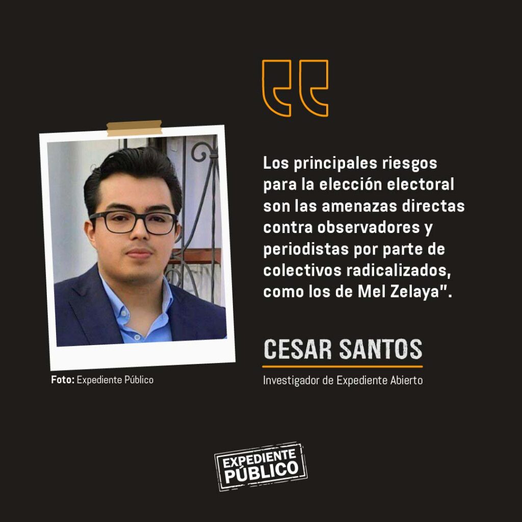 El riesgo de informar en medio de la violencia electoral hondureña 