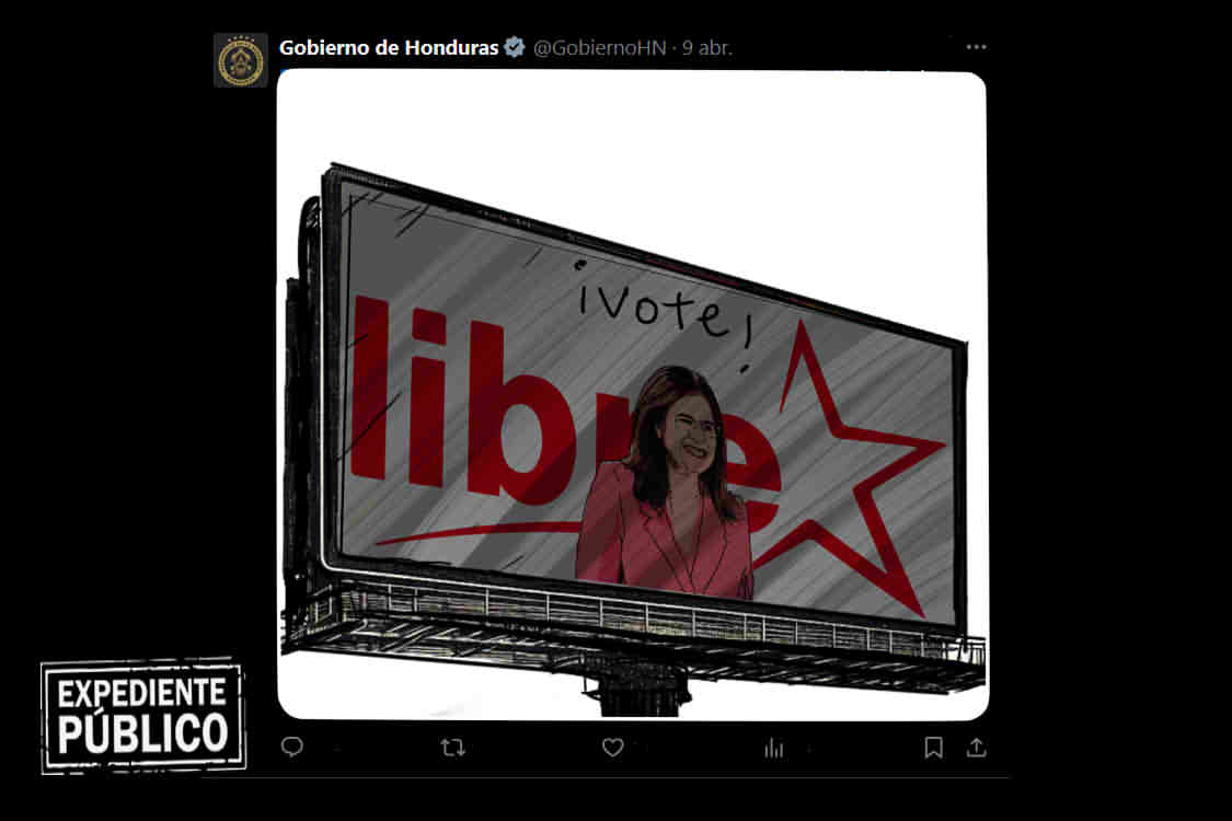 Funcionarios usan cuentas oficiales para la campaña de Rixi Moncada